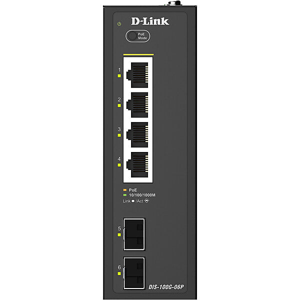 D-Link 6-Port Gigabit Switch DIS-100G-06P